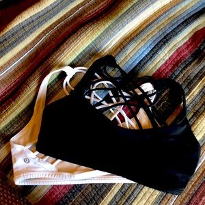 Size 8 lululemon sport bras